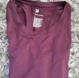 All in Motion Workout Racer Tank